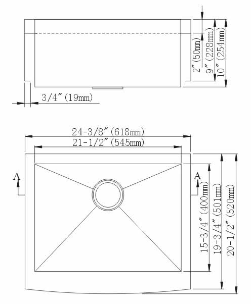 6HA2 2420 | Home Art Tile Kitchen and Bath