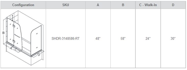 Aqua with Return Panel | Home Art Tile Kitchen and Bath