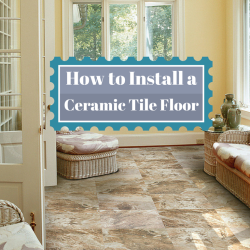 ceramic tile floor