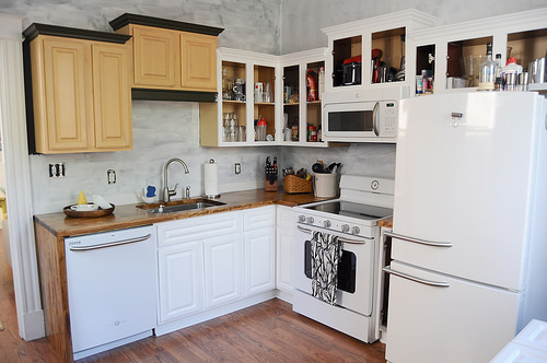 Kitchen Cabinet, Countertop and Sinks for an Ultramodern Kitchen | Home Art Tile Kitchen and Bath