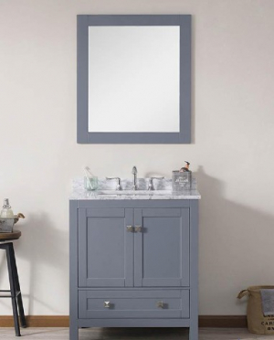 Dubai 30-Inch Charcoal Grey Vanity