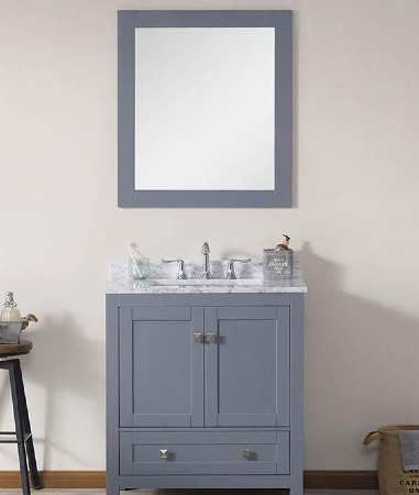 Dubai 30-Inch Charcoal Grey Vanity