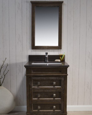 Bordeux 24-Inch Espresso-Mocha Woodland Quartz