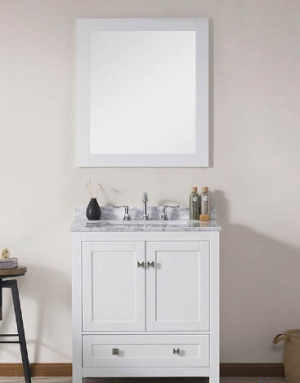Dubai 30-Inch White Vanity