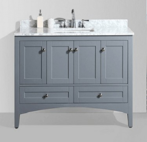 Dubai 48-Inch Charcoal Grey Vanity