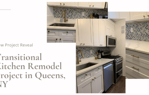 Transitional Kitchen Remodel Project in Queens, NY