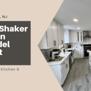 White Shaker Kitchen Remodel Project in Little Falls, NJ