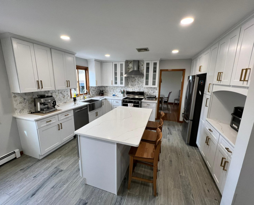 Kitchen Backsplash Ideas for White Cabinets 2025 Guide | Home Art Tile Kitchen and Bath