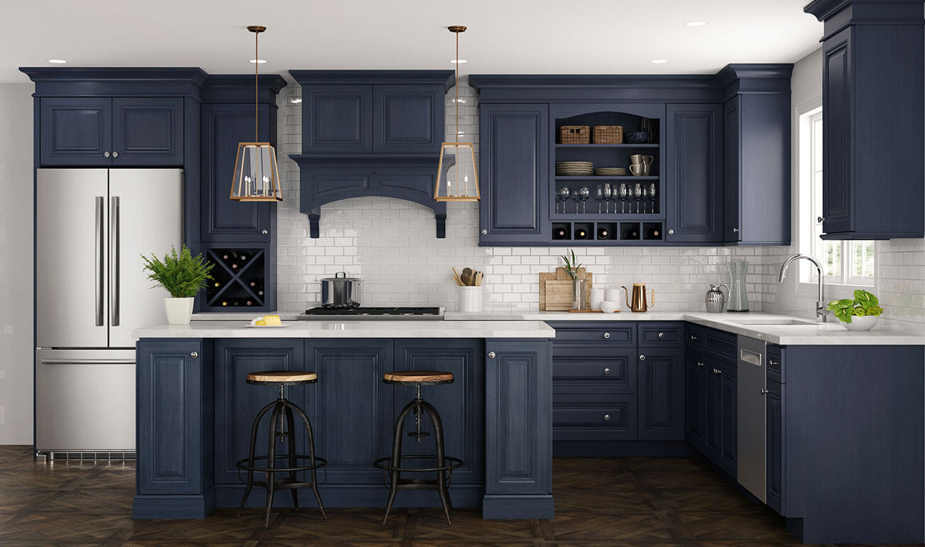Gray Kitchen Cabinets Trends | Home Art Tile Kitchen and Bath