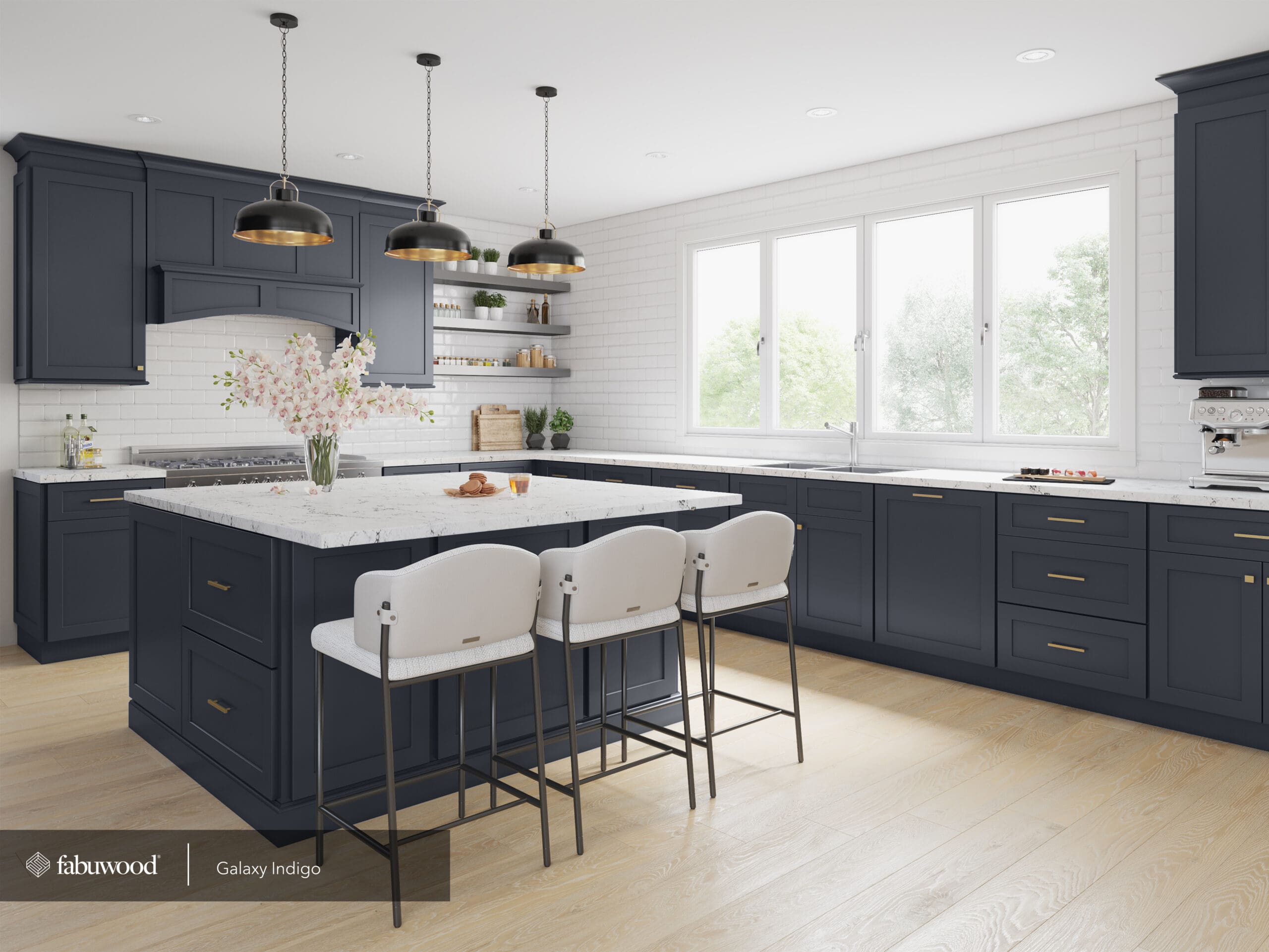 Gray Kitchen Cabinets Trends | Home Art Tile Kitchen and Bath