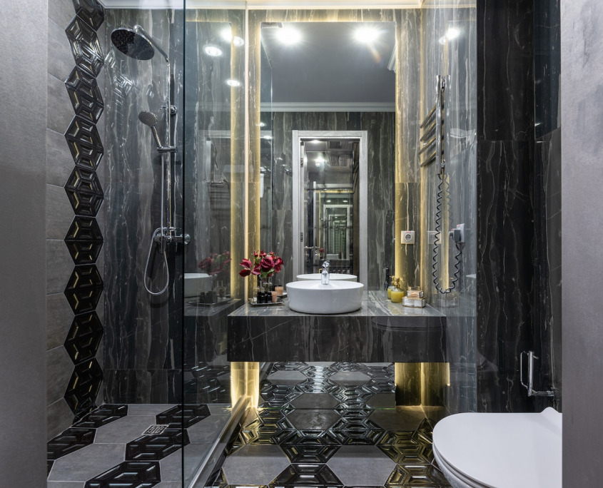 Small Bathroom Shower Tile Ideas for Big Impact | Home Art Tile Kitchen and Bath