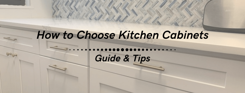 how to choose kitchen cabinets