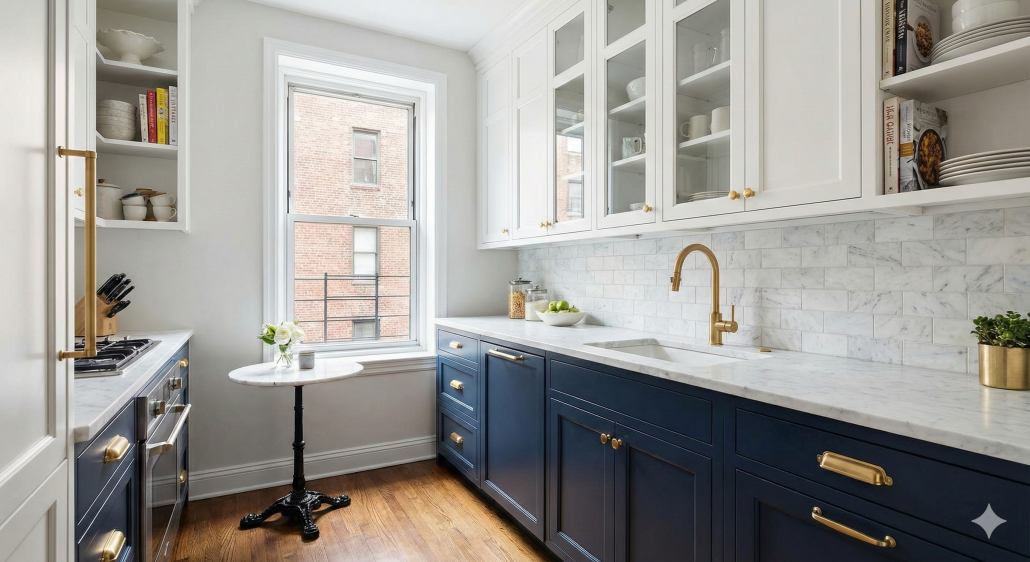 Small Manhattan Kitchens, Big Luxury (2026): 15 High-End Design Moves That Look Expensive Without Manhattan Prices | Home Art Tile Kitchen and Bath